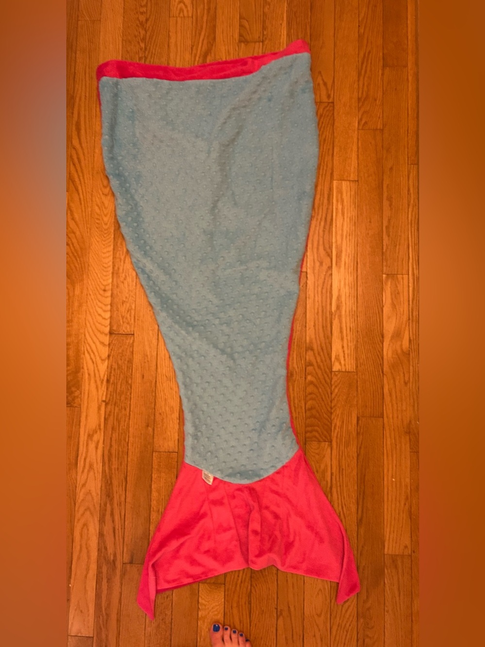 Kids Mermaid Tail Blanket